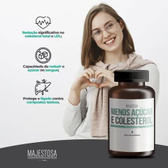 Menos Açúcar e Colesterol - Berberina 300mg - comprar online