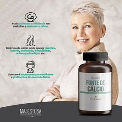 Fonte de Cálcio - Cálcio de Ostras 500mg - comprar online
