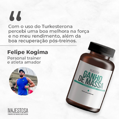 Ganho de Massa - Turkesterona 500mg - loja online