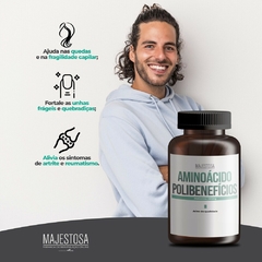 Aminoácido Polibenefícios - Metionina 200mg - comprar online
