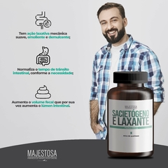 Sacietógeno e Laxante - Psylium 500mg - comprar online