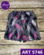 5746 - Short Lycra Importada Rosa Chicle Blanco - comprar online