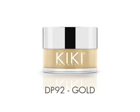 DIP POWDER SYSTEM - FAST DRYING GLITTER - Tono DP 92 - Gold - 14 g