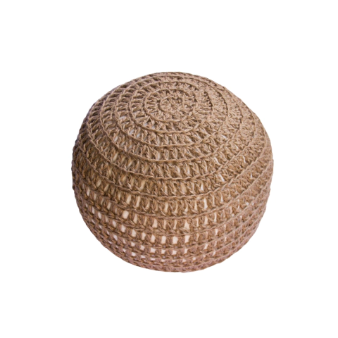 Puff Sofía Yute Natural