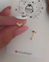 PIERCING PARIS GOLD (UNIDAD)