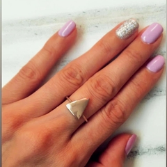 ANILLO ESPEJO (numero 17) (plata 925)