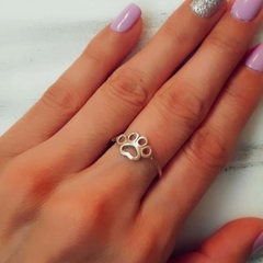 ANILLO HUELLA (numero 15) (plata 925)