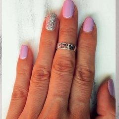 ANILLO MIDI MARIPOSA (plata 925)