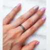 ANILLO TRENZADO FINO.