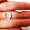 ARGOLLITAS CUBIC MAXIMA  12mm (por par) (plata 925)