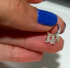 ARGOLLITA GAGA ( SE VENDE POR UNIDAD) PLATA 925