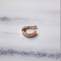 CUFF ROSE CUBIC (plata 925) - comprar online