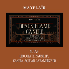 Vela Aromática - Black Flame Candle - loja online