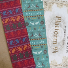 Kit Primeiro dia em Hogwarts - Máscara, marca-página e bilhete