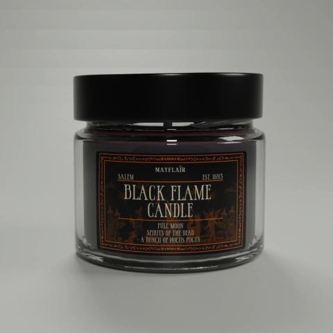 Vela Aromática - Black Flame Candle