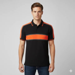 M127 - CHOMBA C/RECORTES - PAPEL en internet