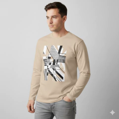 Imagen de M126 - REMERA M. LARGA - DIGITAL