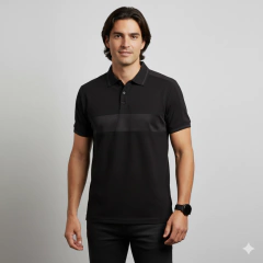 Imagen de M127 - CHOMBA C/RECORTES - PAPEL