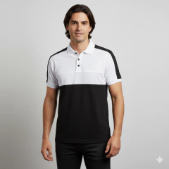 M127 - CHOMBA C/RECORTES - PAPEL - EV MOLDES