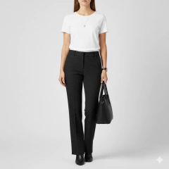 M163 - PANTALÓN BÁSICO - PAPEL - EV MOLDES