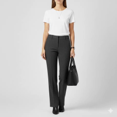 M163 - PANTALÓN BÁSICO - PAPEL - comprar online