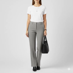 M163 - PANTALÓN BÁSICO - PAPEL - tienda online