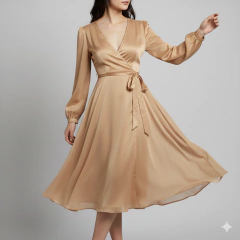 Imagen de M113 - VESTIDO CRUZADO - DIGITAL