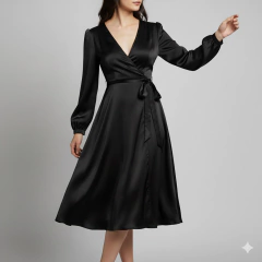 M113 - VESTIDO CRUZADO - DIGITAL - tienda online