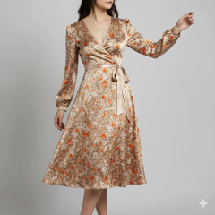 M113 - VESTIDO CRUZADO - DIGITAL en internet