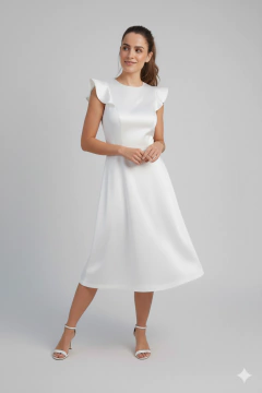 M114 - VESTIDO C/VOLADO - DIGITAL - comprar online