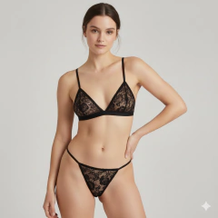 M056 - BRALETTE Y TANGA - PAPEL - EV MOLDES