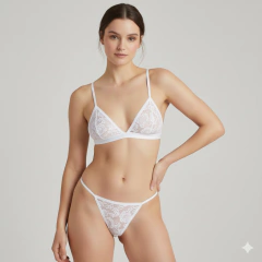 M056 - BRALETTE Y TANGA - PAPEL en internet