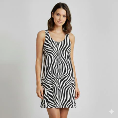 M076 - VESTIDO HOLGADO - DIGITAL - EV MOLDES