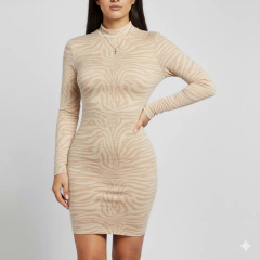 M192 - VESTIDO ELASTIZADO - PAPEL en internet