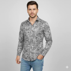 Imagen de M023 - CAMISA ENTALLADA - PAPEL