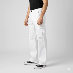 M129 - PANTALÓN CARGO - PAPEL en internet