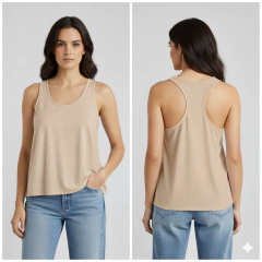 M140 - MUSCULOSA DEPORTIVA - PAPEL - tienda online