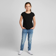 M074 - REMERA ENTALLADA - PAPEL - tienda online