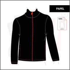 M008 - CAMPERA BÁSICA - PAPEL - comprar online