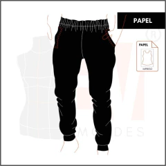 M021 - PANTALÓN JOGGER - PAPEL - comprar online