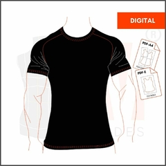 M026 - REMERA SLIM - DIGITAL - comprar online