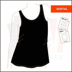 M037 - REMERA HOLGADA - DIGITAL - comprar online