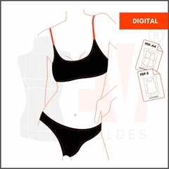 M044 - BIKINI TOP - DIGITAL - comprar online