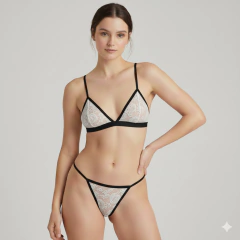 Imagen de M056 - BRALETTE Y TANGA - DIGITAL