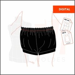 M061 - SHORT BOMBACHUDO - DIGITAL - comprar online