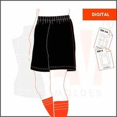M073 - SHORT FUTBOL - DIGITAL - comprar online
