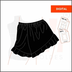 M081 - SHORT PIJAMERO - DIGITAL - comprar online