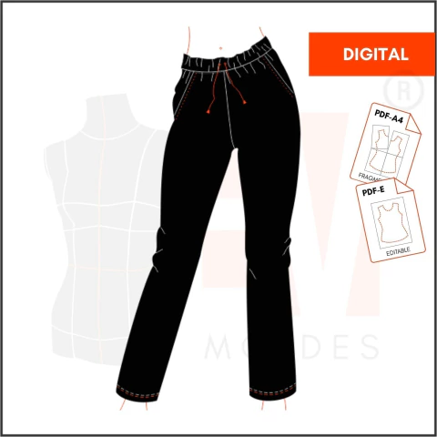 M090 - PANTALÒN JOGGING - DIGITAL - comprar online