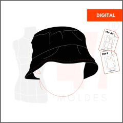 M092 - SOMBRERO PILUSO BEBÉ - DIGITAL - comprar online