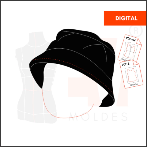 M097 - SOMBRERO PILUSO - DIGITAL - comprar online